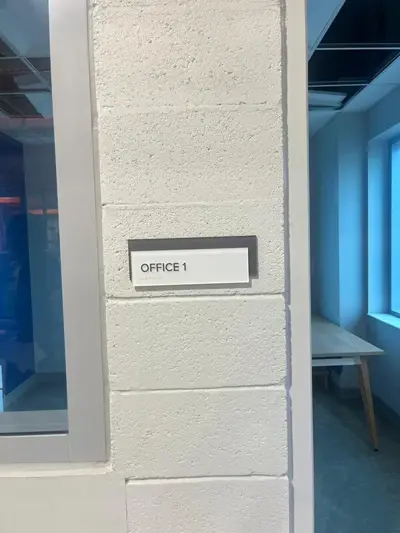 ADA Unit and Office Signs Photo